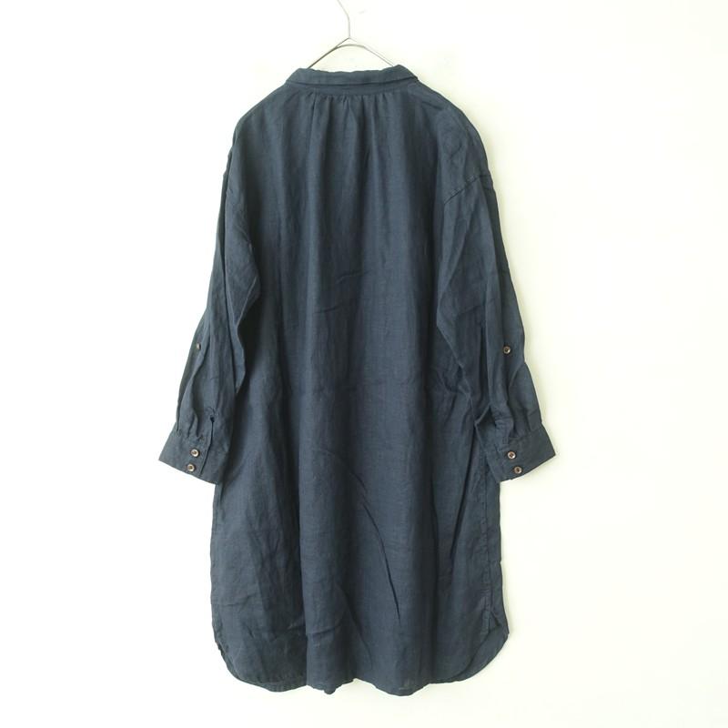 定価2.3万】アトリエナルセ atelier naruse *long linen shirts リネン 