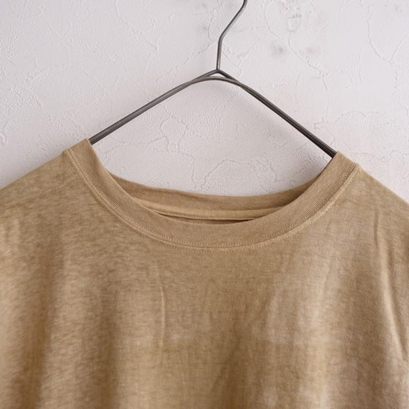 CLOTH&CROSS クロス＆クロス *タイダイロングスリーブTシャツ*F綿天竺 