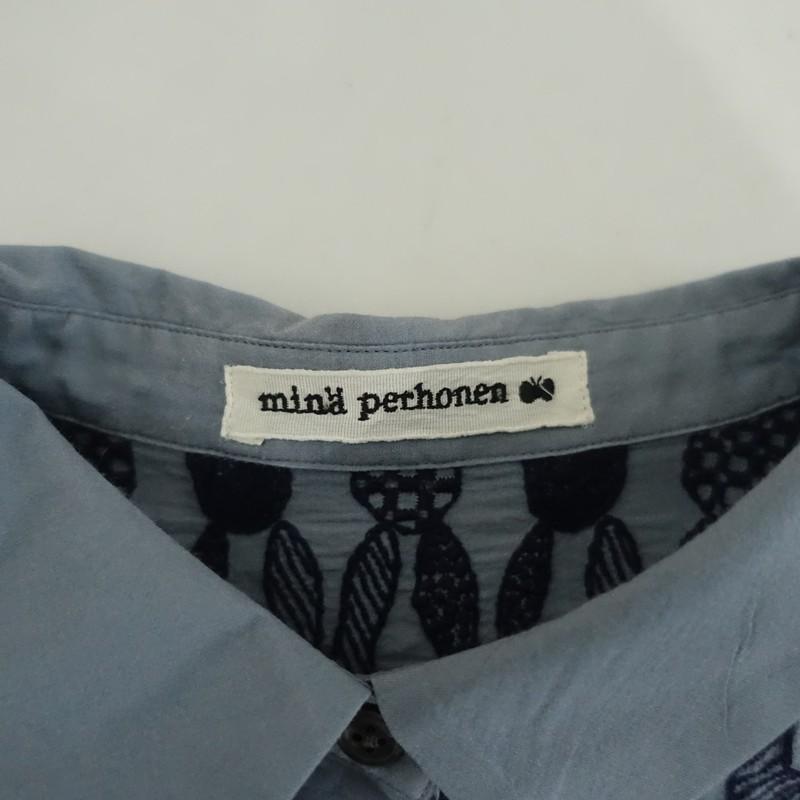 mina perhonen（ミナペルホネン） *pomppia 刺しゅうブラウス*36