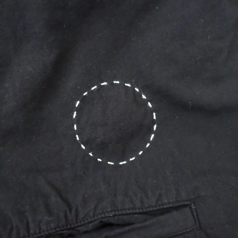 Cosmic wonder黒ラップパンツ 定価2.7万】コズミックワンダー COSMIC WONDER *Wrapped Pants ラップ