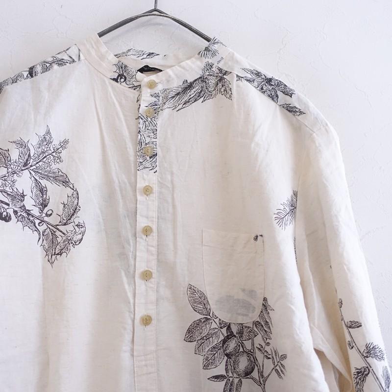pas de calais パドカレ 長袖 ブラウス 麻 生成り 新品 パドカレ pas 