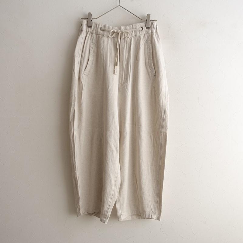 URCH RNA 定価1 7万 アーチアールエヌエー エッグシルエットのイージーパンツ M綿麻ベージュゴム 25-2603-681 92D62 ブランド古着買取drop - 通販 - Yahoo ショッピング