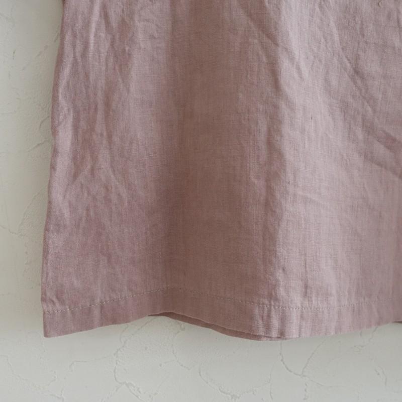 フォグリネンワーク fog linen work *リネンプルオーバー*麻ピンクノー