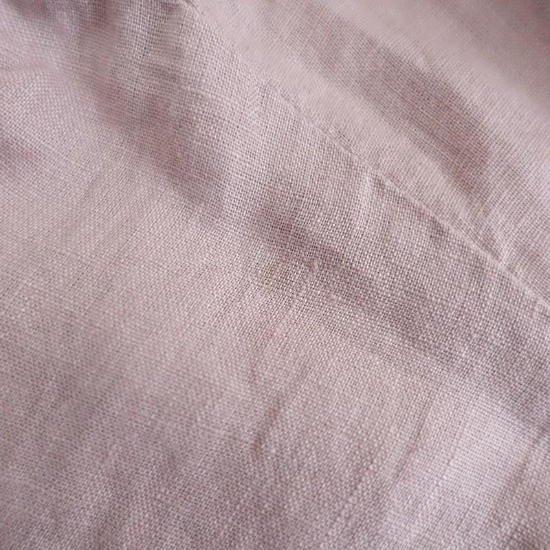 フォグリネンワーク fog linen work *リネンプルオーバー*麻ピンクノー