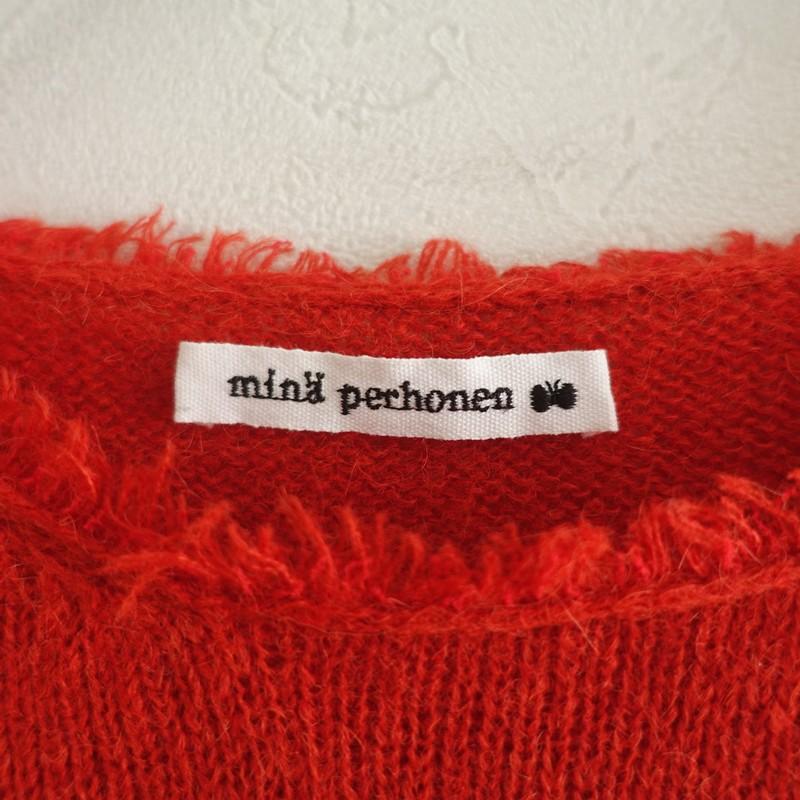 mina perhonen（ミナペルホネン） *corona アルパカウール混ニットプル