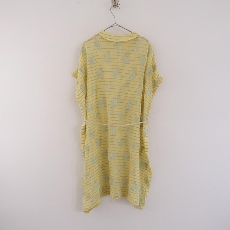 mina perhonen（ミナペルホネン） *bonheur 刺しゅうガーゼチュニック