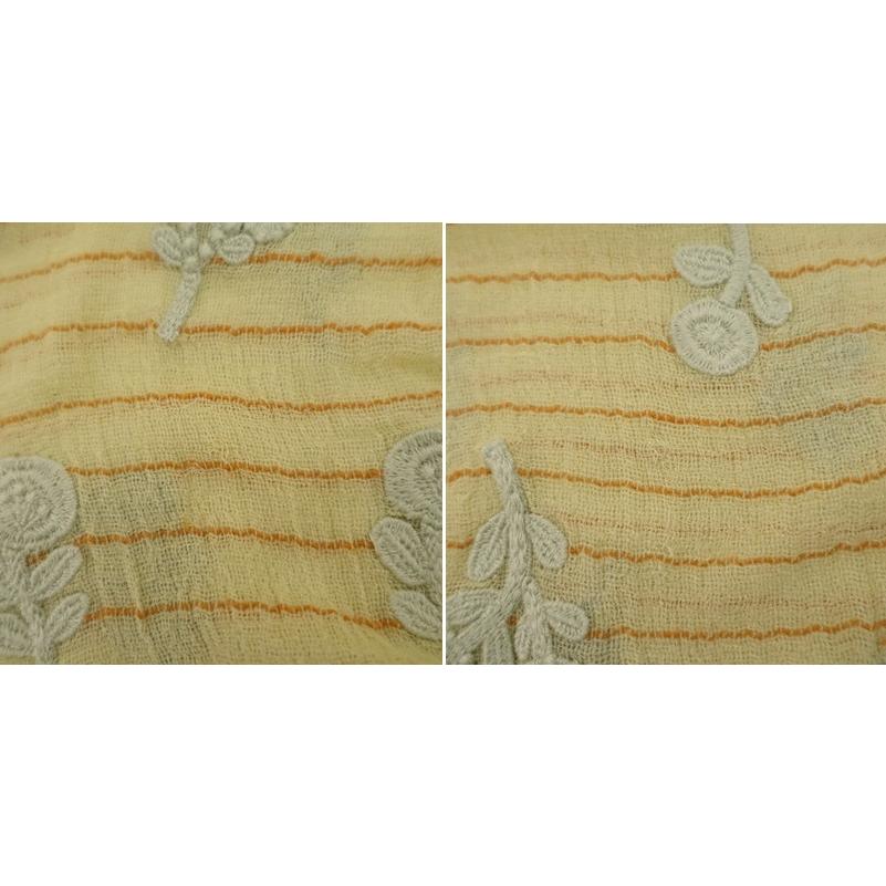 mina perhonen（ミナペルホネン） *bonheur 刺しゅうガーゼチュニック