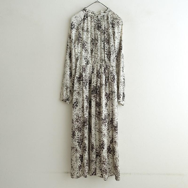 IENA（イエナ） 【定価2.5万】イエナ *楊柳プリントギャザーワンピース 