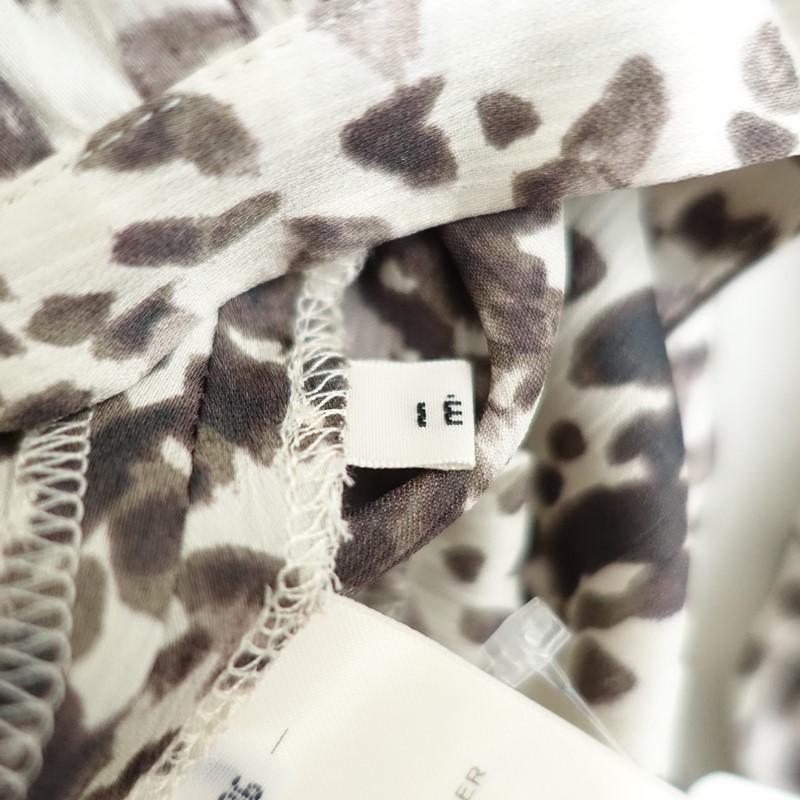 IENA（イエナ） 【定価2.5万】イエナ *楊柳プリントギャザーワンピース 