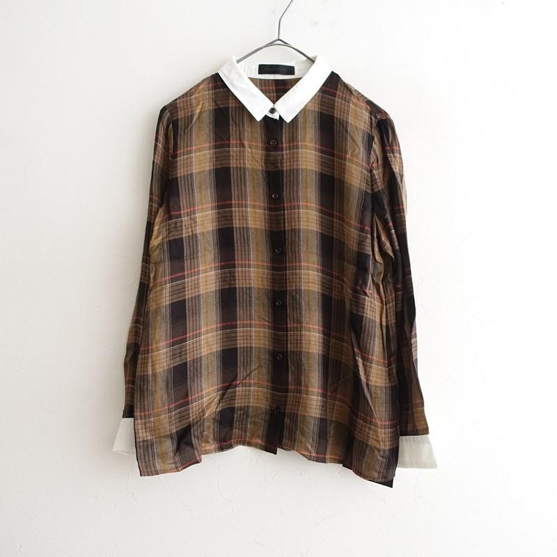 定価1.5万】スコットクラブ SCOT CLUB *チェックシャツ*38ベージュ 