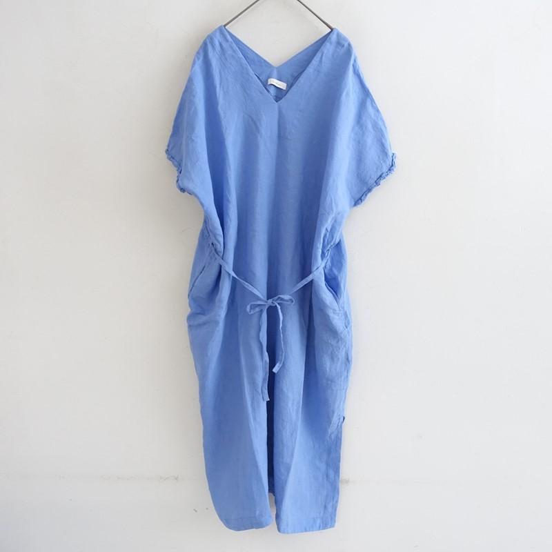 定価3.6万】ラシックバトン la chic baton *ダブルフリルカフタン