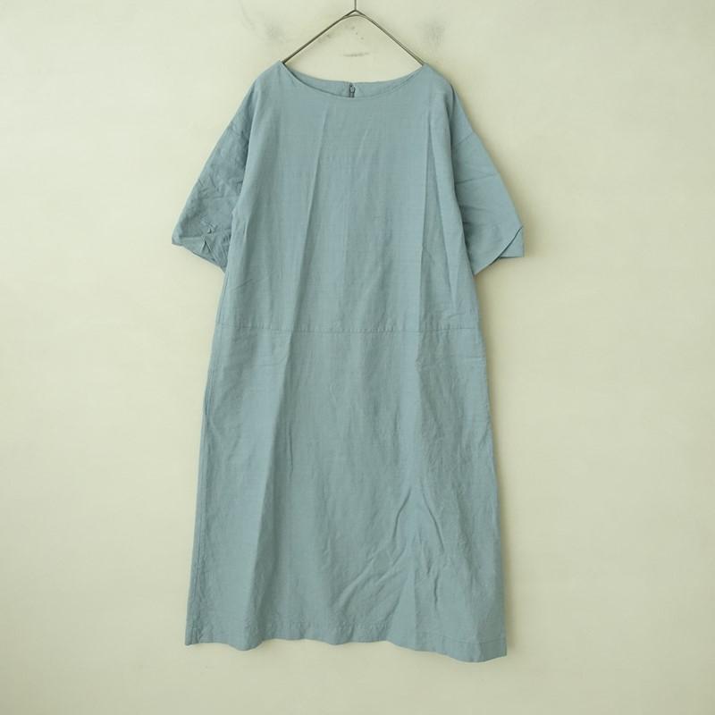 GASA NATIVE VILLAGE ネイティブヴィレッジ チュニック Native Village ネイティブヴィレッジ *ウールシルクワンピース*毛絹