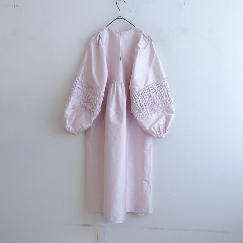 美品 ヌキテパ 1.9万円 レース タック チュニック フレア ワンピース 