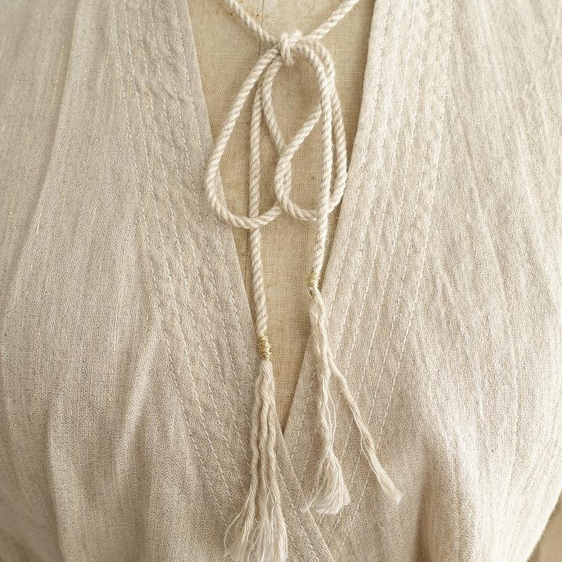 美品/定価3.4万】ユルタオ YURTAO *ラメカントリークロス 美品/定価3.4万】ユルタオ YURTAO *ラメカントリークロス