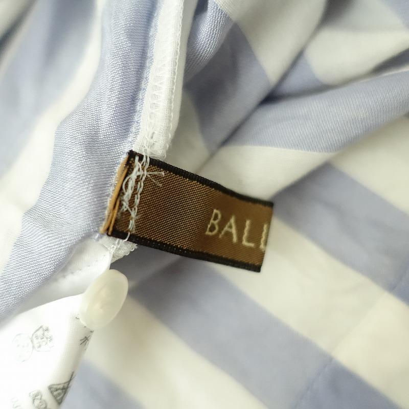 Ballsey ボールジー BALLSEY*コットンシルクストライプ