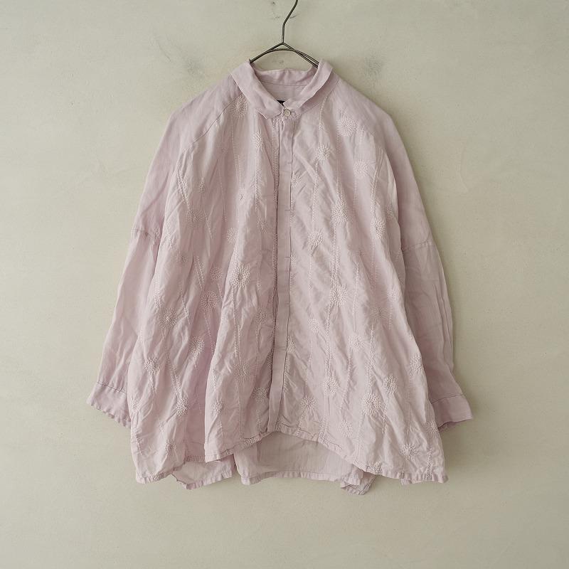 タグ付き新品✨ パドカレ Pas de Calais テンセルラミーブラウス タグ付き新品✨ パドカレ Pas de Calais テンセルラミーブラウス