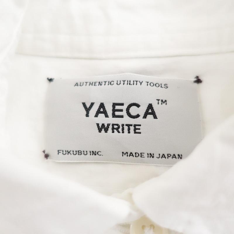 定価2.8万】ヤエカライト YAECA WRITE *No.161213 Long Shirt One 