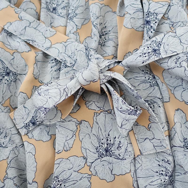 カプリシュレマージュ CAPRICIEUX LE'MAGE *花柄ワンピース*Fドレス