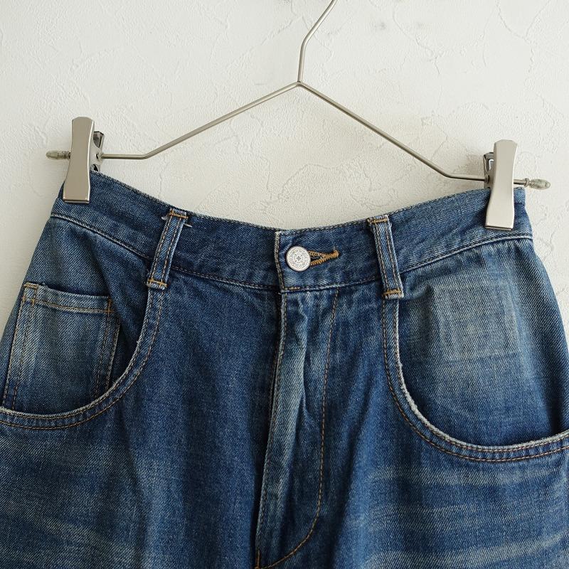 定価3.8万】ユナヒカ×チエコyunahica×Chieko*ルーズデニムパンツ*0 