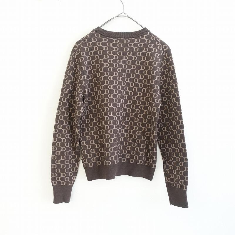 DRESSTERIOR 【定価1.5万】ドレステリア *長袖Dモノグラムクルーネック 