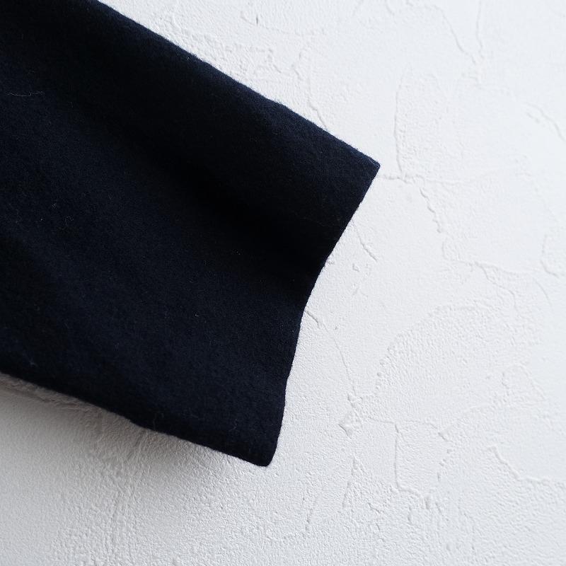 YOKO CHAN（ヨーコチャン） *ウールワンピース*38厚手圧縮ドレス七分袖