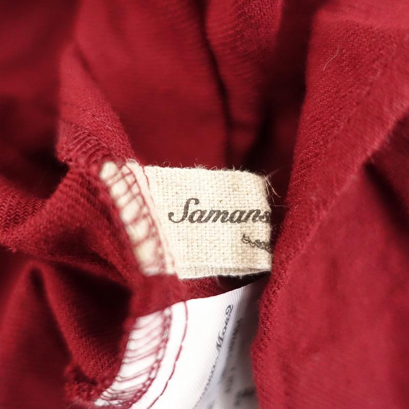 Samansa Mos2（サマンサモスモス） *レースカラーコットンリネン