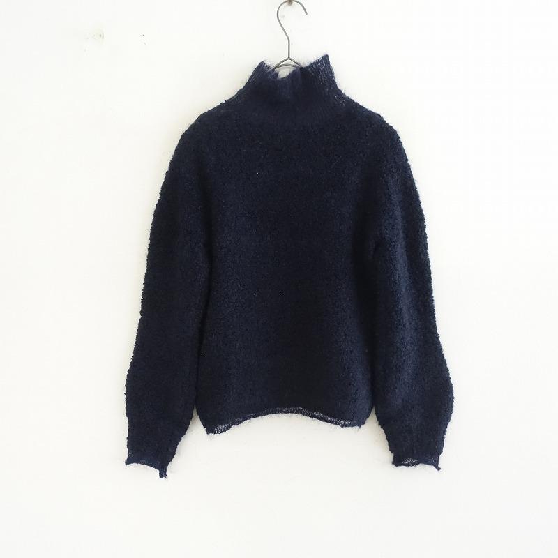 mina perhonen（ミナペルホネン） *Andes アルパカ混ループニット*36 