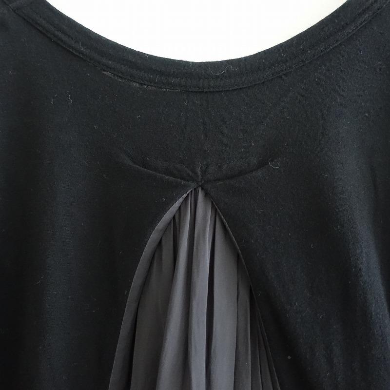 sacai（サカイ） *バック異素材切替半袖シャツ*2ブラウスカットソー 