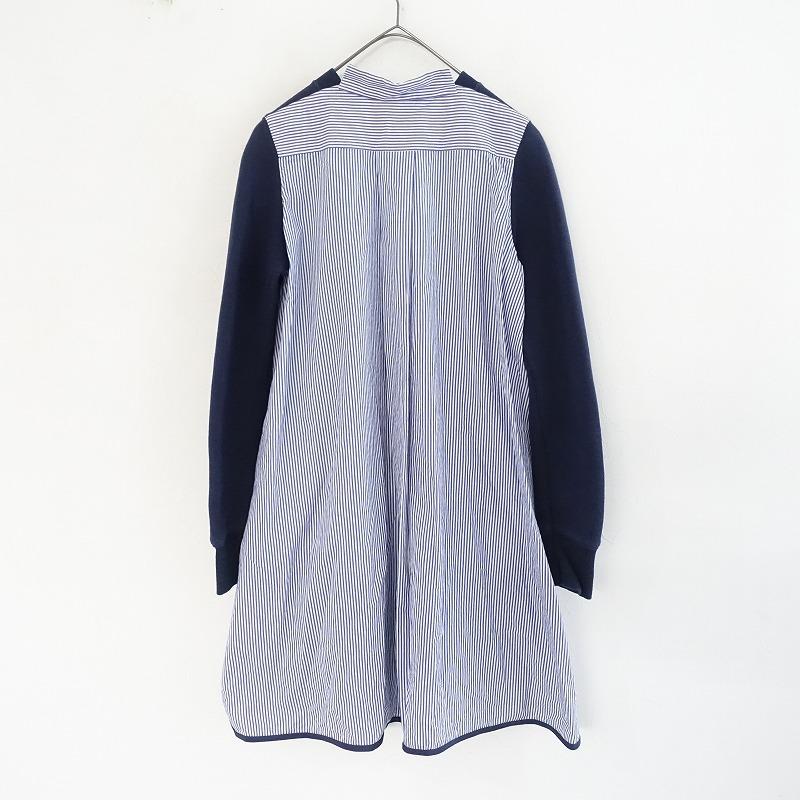 sacai luck サカイラック luck*異素材切替ワンピース*2厚手薄手