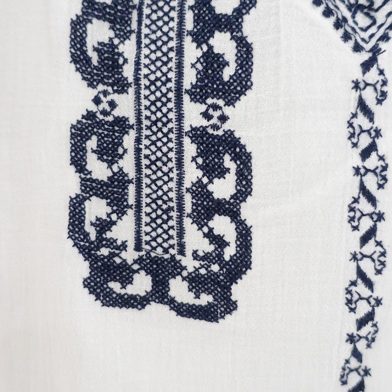 専用スローブイエナ クロスステッチ刺繍ブラウス SLOBE IENA スローブイエナ クロスステッチ刺繍ブラウス エンブロイ