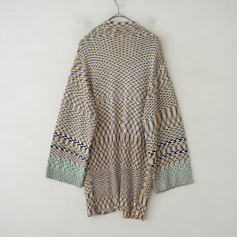 ミッソーニ MISSONI*ドライニットローブ*38羽織ロングカーディガン