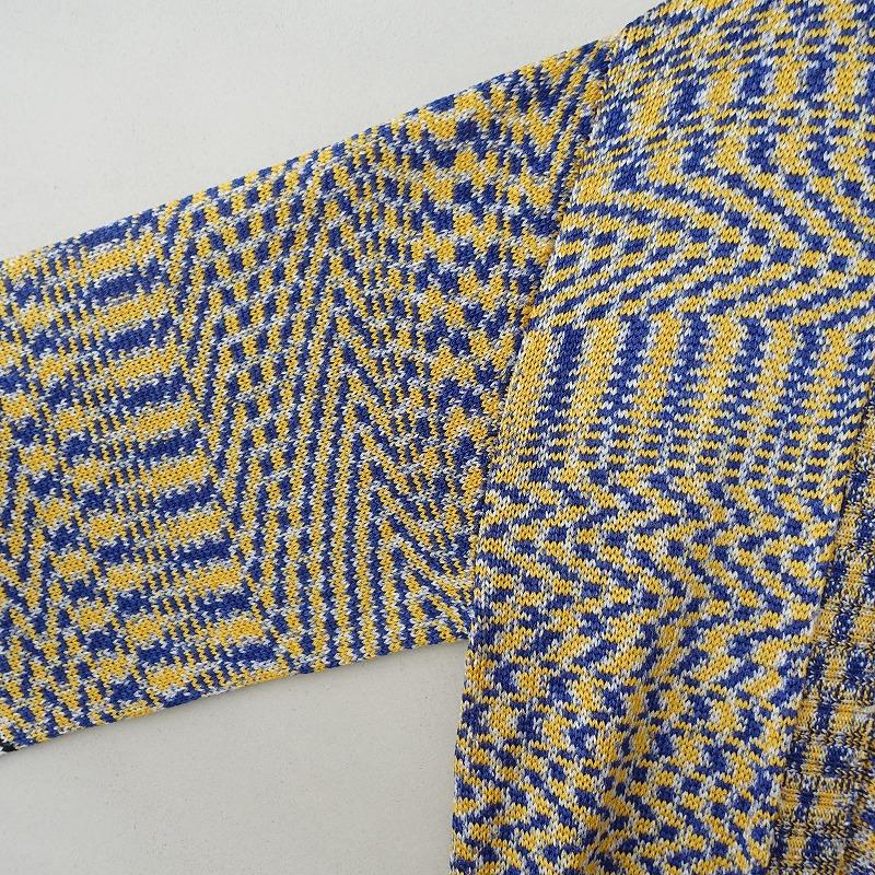 ミッソーニ MISSONI*ドライニットローブ*38羽織ロングカーディガン