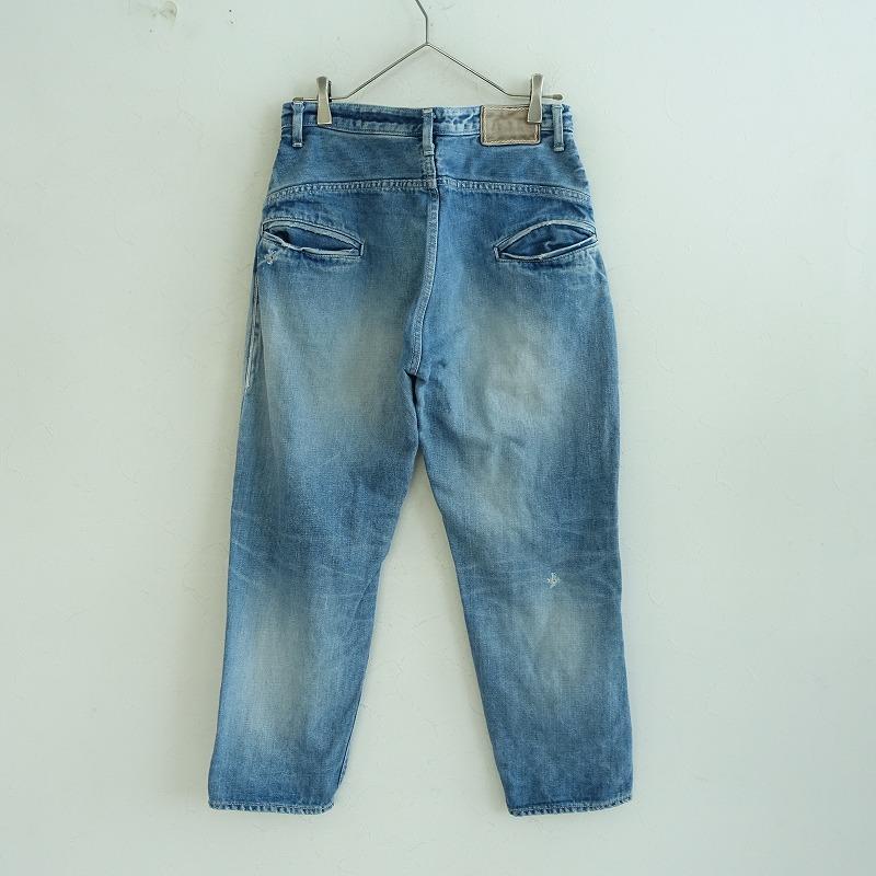 ミナペルホネンalwaysデニム ブルー 40 ミナペルホネン always balloon wideデニム - ミナペルホネン