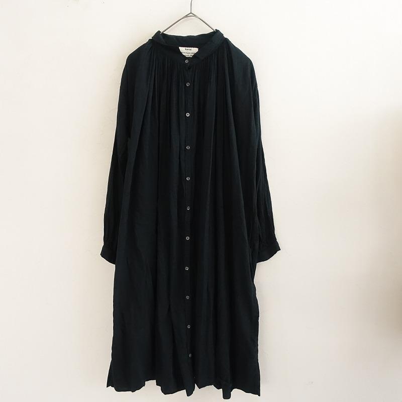 kaval カヴァル　ワンピース　ドレス kaval カヴァル *コットンカシミヤギャザーワンピース*F薄手ドレス長袖