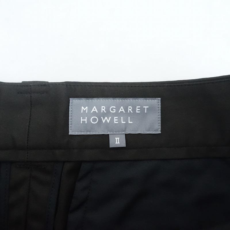 【美品/2025/定価3.9万】マーガレットハウエル MARGARET HOWELL *コットンパンツ*2薄手チャコールグレー(27-2510-14)【20K52】_4