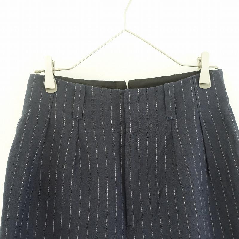 ≪股下丈72cm≫ ラメ入り ストライプ イージーパンツ パンツ イージー