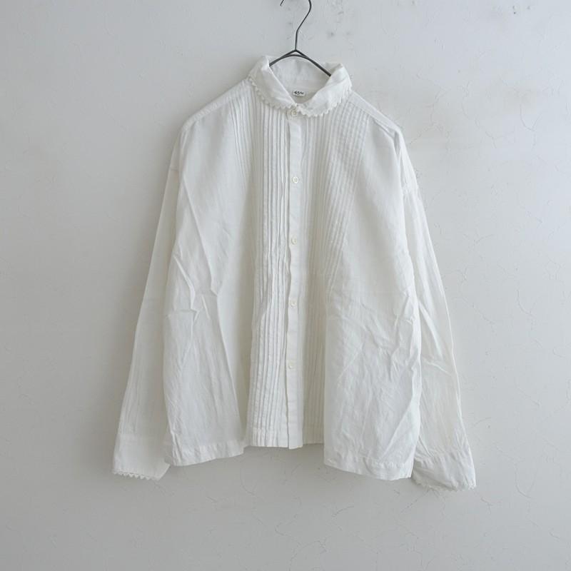 美品/定価4.1万】45アールピーエム R45RPM *インドカディのピンタック