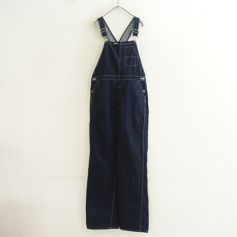 定価3.7万】リノ LENO & CO *コットンオーバーオール*00綿デニムパンツ