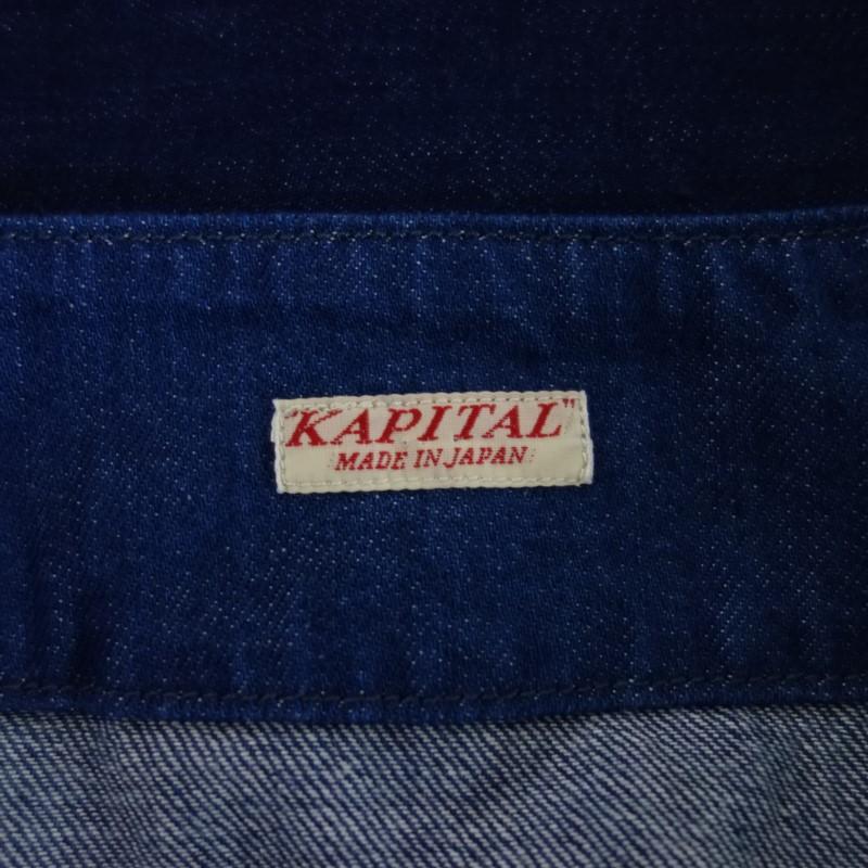 KAPITAL（キャピタル） 【定価2.3万】キャピタル *8ozデニム3TONE