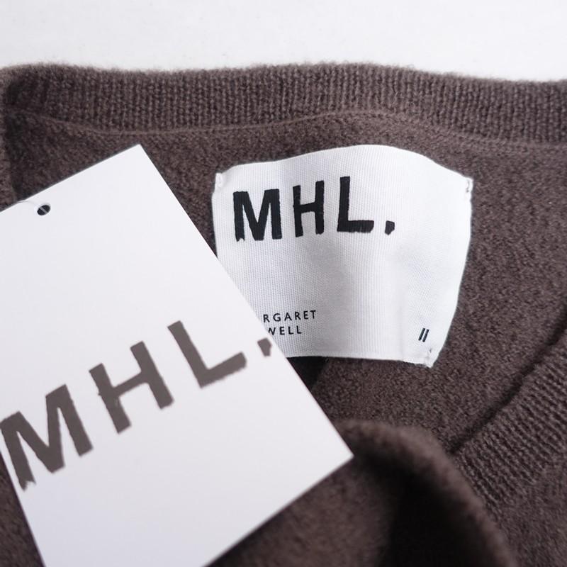 新品タグ付きMHL【定価2.2万】 ウールニットベスト 【公式通販】