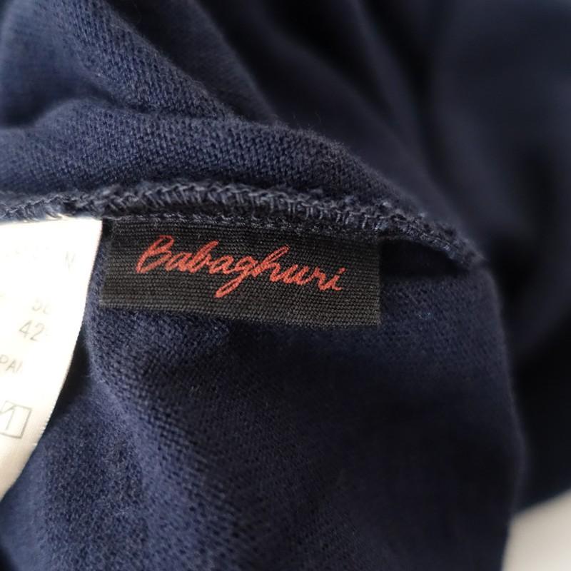 Babaghuri ババグーリ *リネンコットンノースリーブワンピース*M