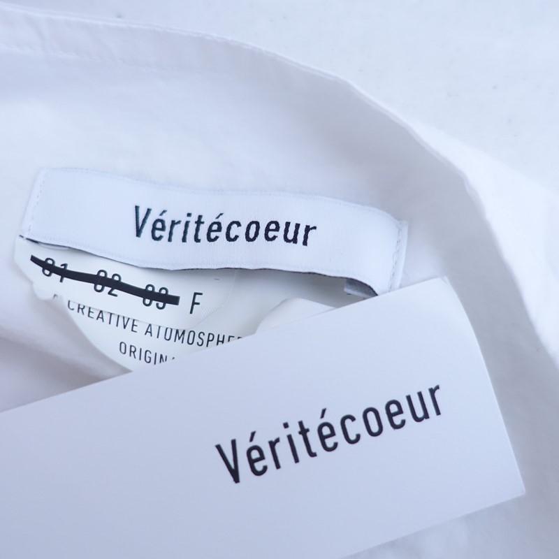 Veritecoeur(ヴェリテクール) コットンタイプライターチュニック Veritecoeur（ヴェリテクール） *コットンタイプライターチュニック*F