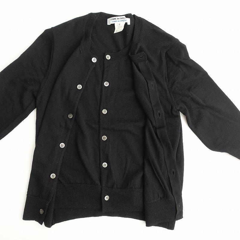 COMME des GARCONS コムデギャルソン *ウールニットクルーネック COMME des GARCONS コムデギャルソン *ウールニットクルーネック