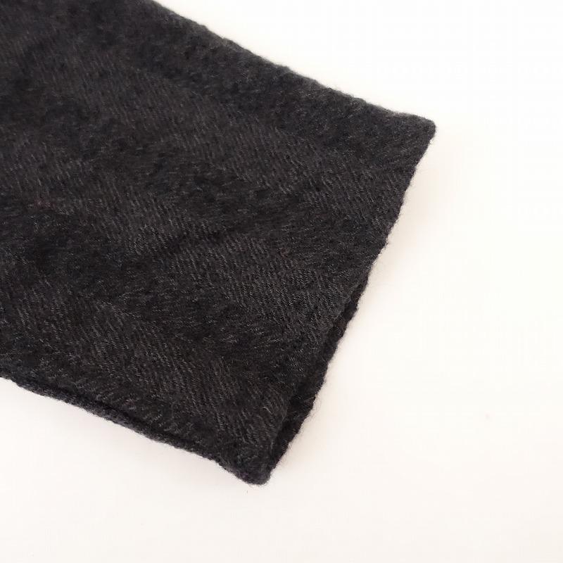 apuntob（アプントビー） *ストライプヴァージンウール起毛シャツ