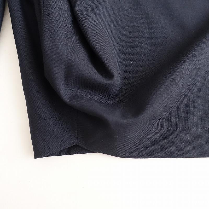MARNI 【美品/正規品】マルニ *イージーワイドパンツ*38ネイビーラップ 