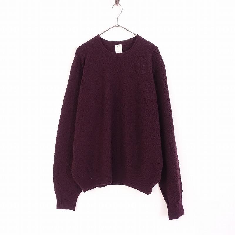 seya. 【2022/AW/定価7.9万】セヤ seya *エターナルクルーネックプル 