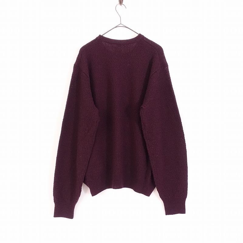 美品　セオリー　22AW カシミヤ 100 プルオーバー　ニット　パープル　S seya. 【2022/AW/定価7.9万】セヤ seya *エターナルクルーネックプル