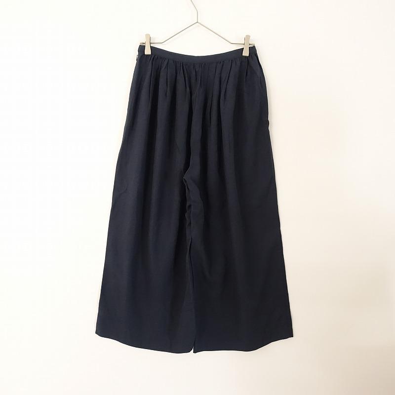 リゼッタlisetteドット柄ガウチョパンツ ダークグレー