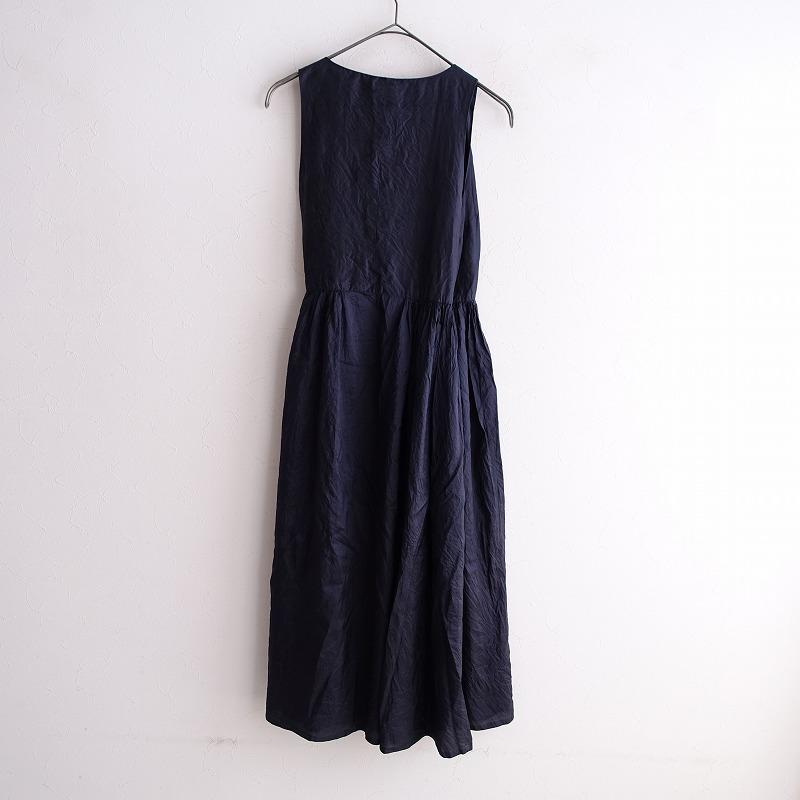 dosa 【定価8.3万】ドーサ DOSA *ラジャスタンドレス*1ネイビーシルク 