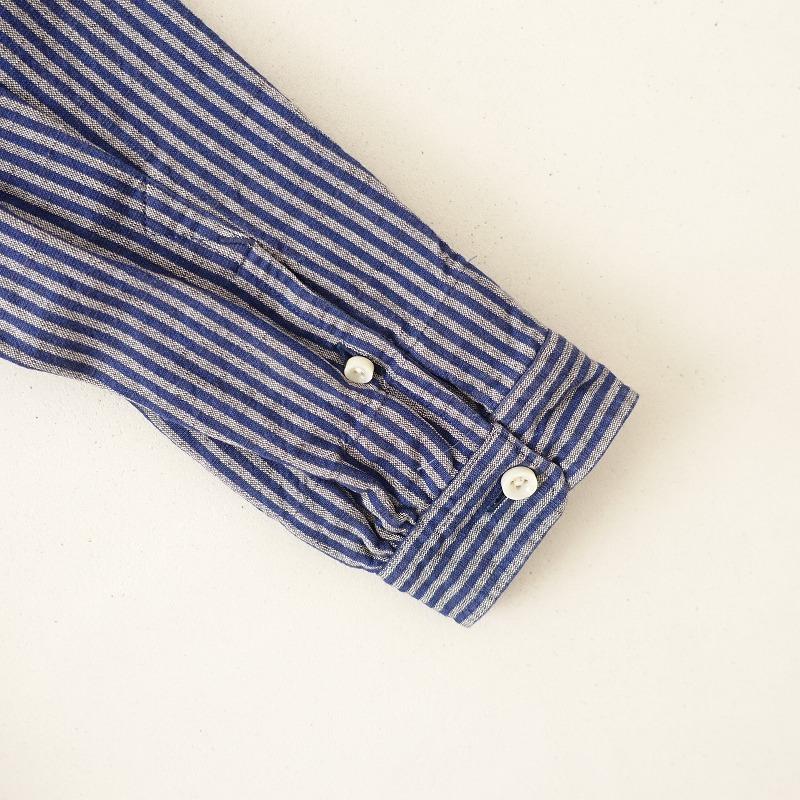 maillot（マイヨ） 【定価1.6万】マイヨ *Suset ストライプボタン 